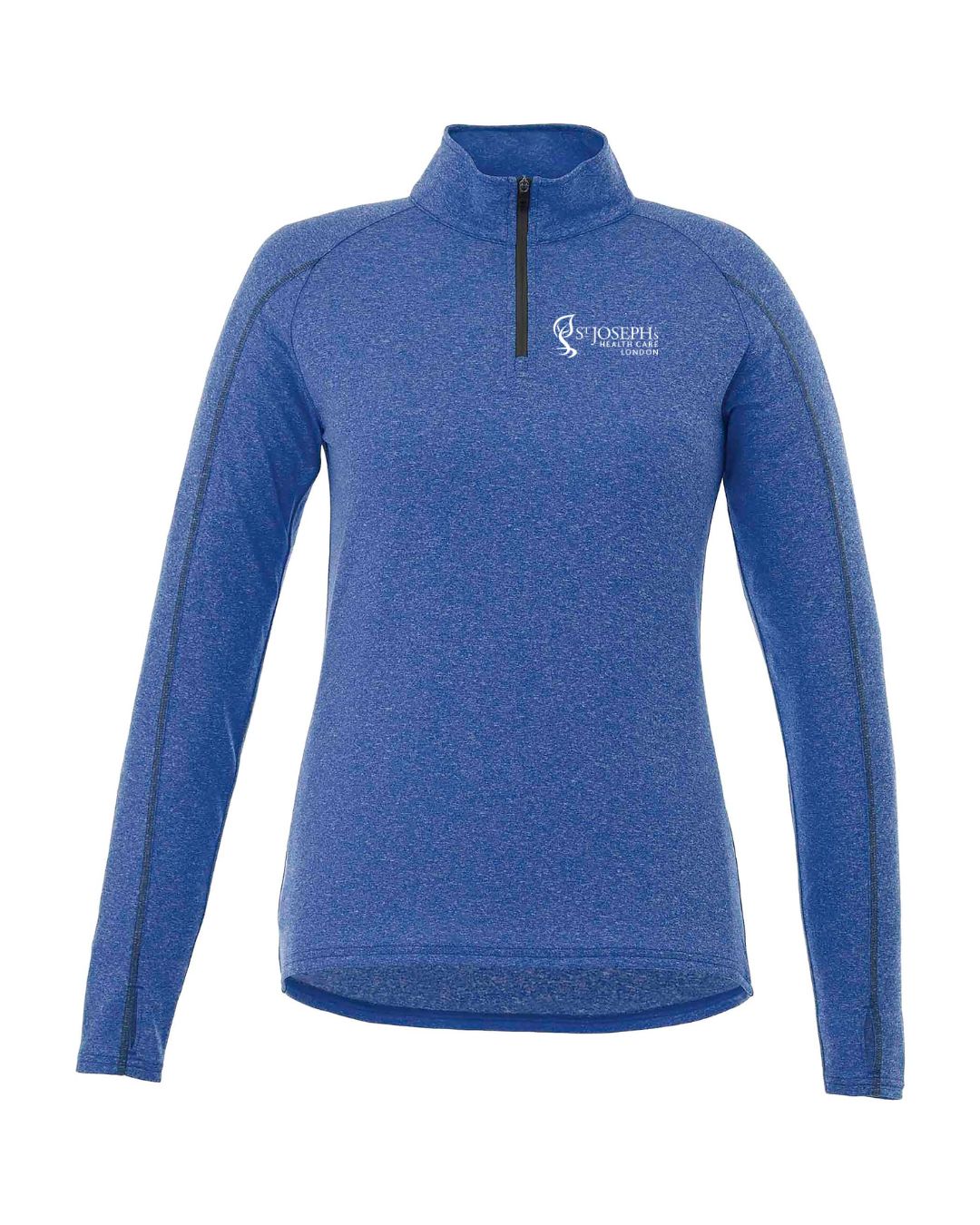 Ladies - Performance Knit Quarter Zip with Thumb Holes